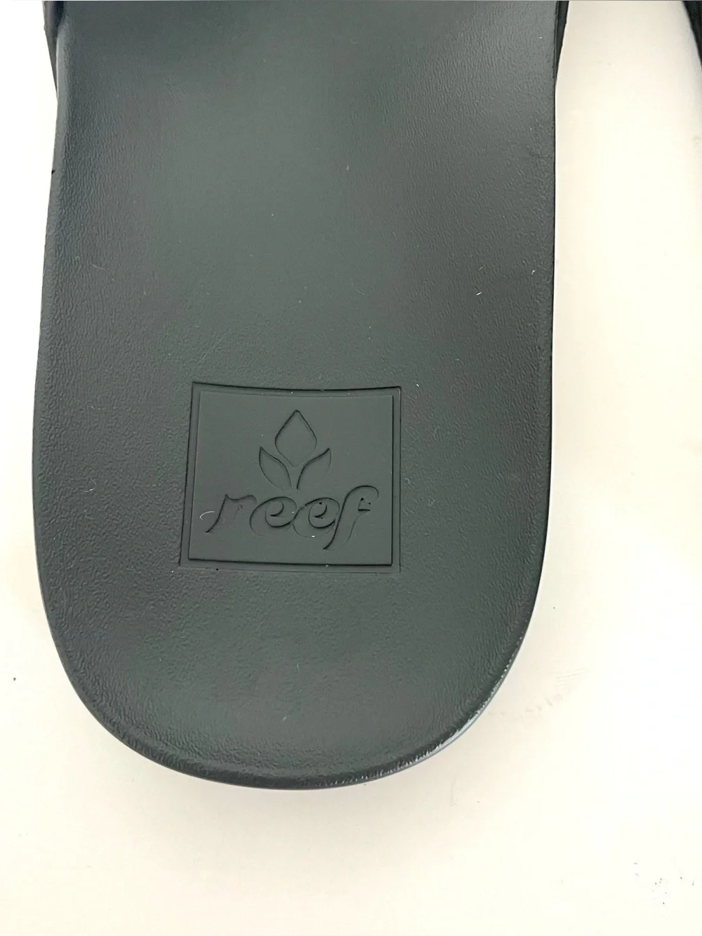 Reef Womens Black Flip Flop Sandals Arch Support Foam Beach Sz 9